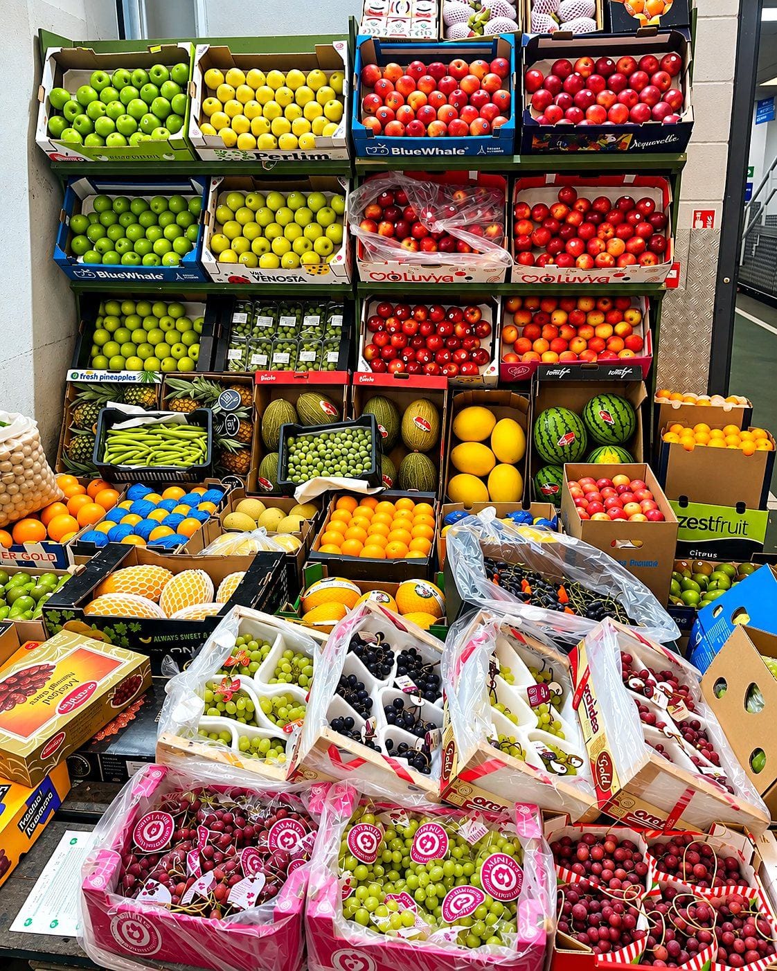 Fresh fruit and vegetables at VEGETABLES MO